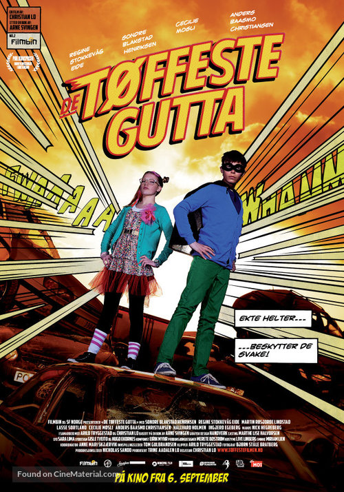 De t&oslash;ffeste gutta - Norwegian Movie Poster