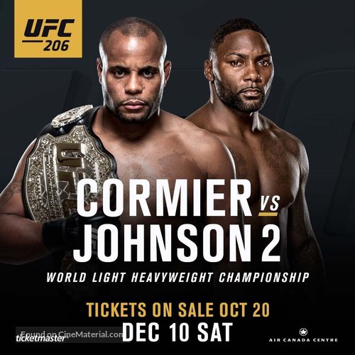 UFC 210: Cormier vs. Johnson 2 - Movie Poster