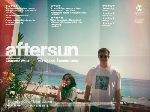 Aftersun - British Movie Poster