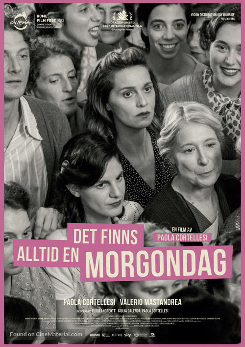 C&#039;&egrave; ancora domani - Swedish Movie Poster