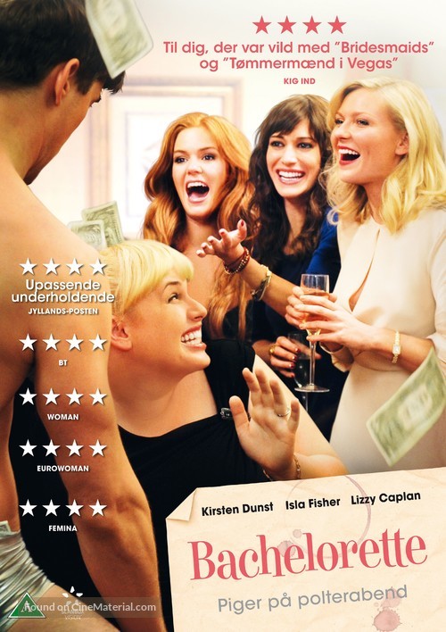 Bachelorette - Danish DVD movie cover