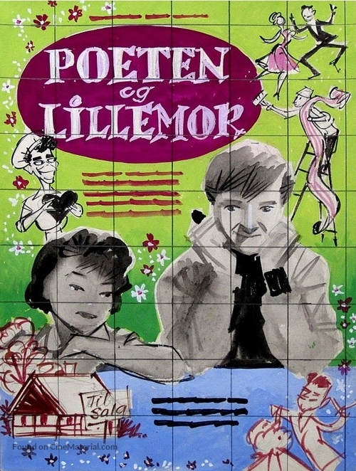 Poeten og Lillemor - Danish poster