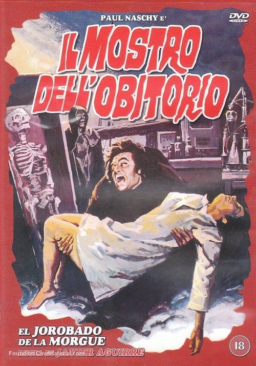 El jorobado de la Morgue - Italian DVD movie cover