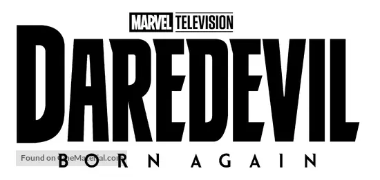 &quot;Daredevil: Born Again&quot; - Logo