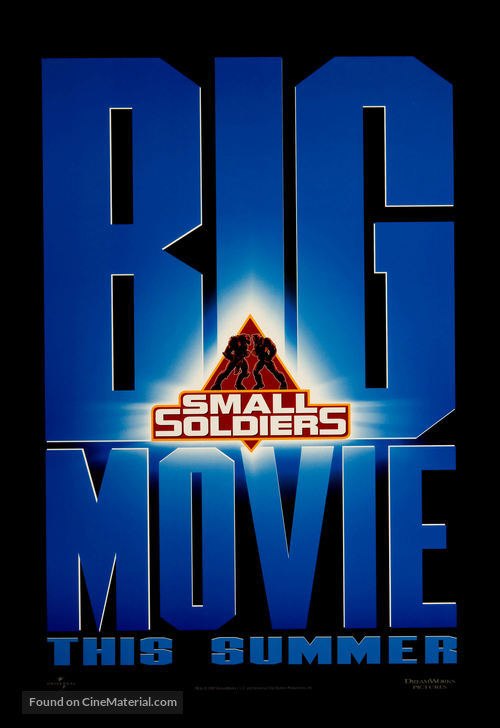 Small Soldiers - Advance movie poster