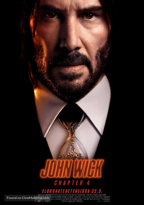 John Wick: Chapter 4 - Finnish Movie Poster