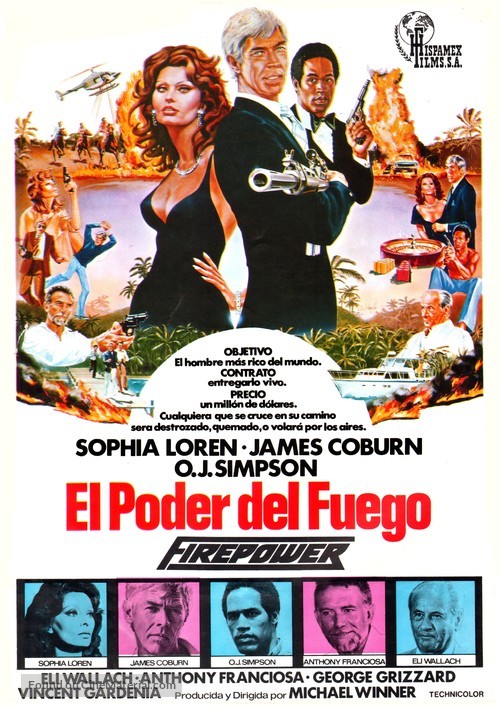 Firepower - Spanish Movie Poster