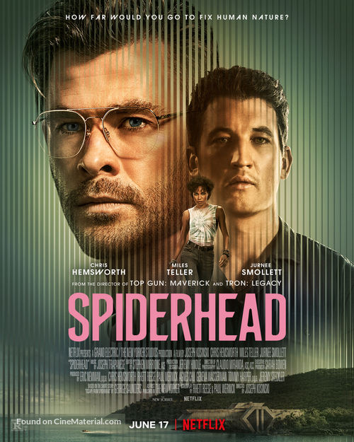 Spiderhead - Movie Poster