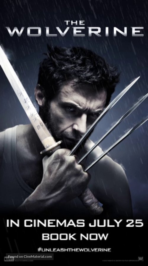 The Wolverine - British Movie Poster