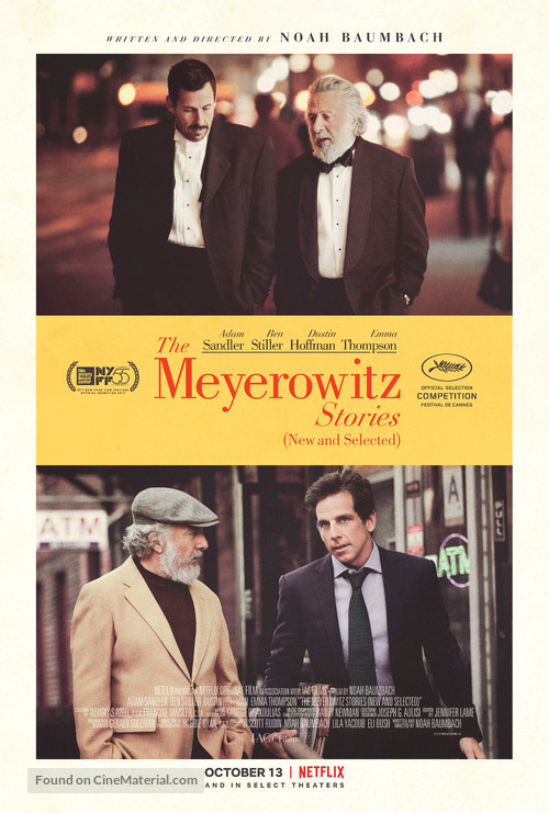 The Meyerowitz Stories (New and Selected) - Movie Poster