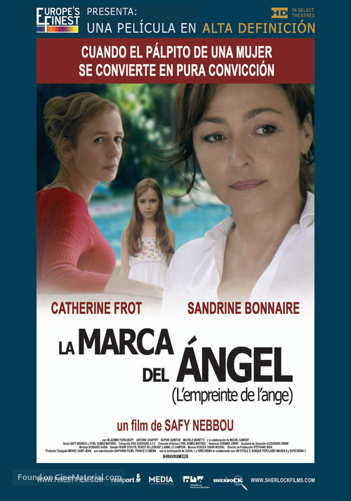 L&#039;empreinte de l&#039;ange - Spanish Movie Poster