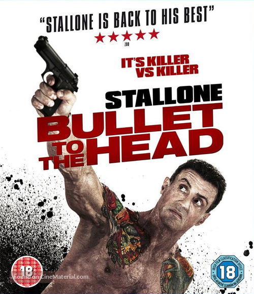 Bullet to the Head - British Blu-Ray movie cover