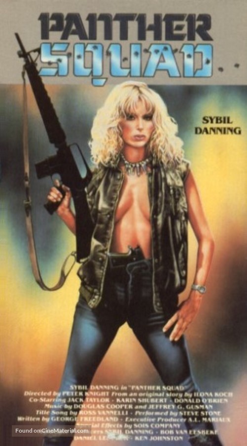 Panther Squad - VHS movie cover