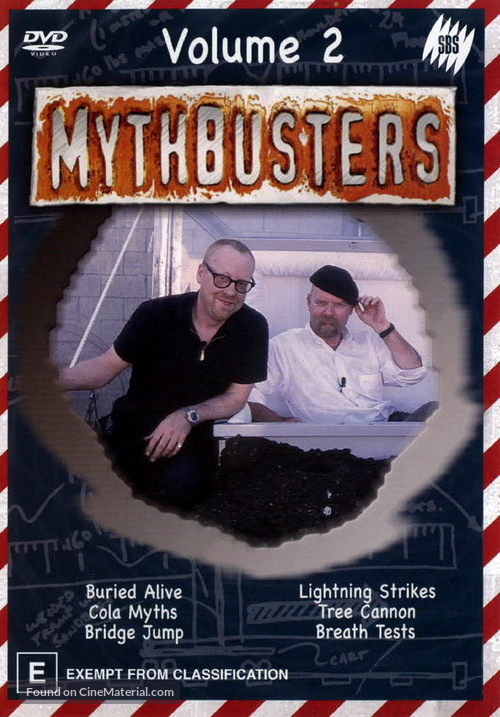 &quot;MythBusters&quot; - Australian Movie Cover