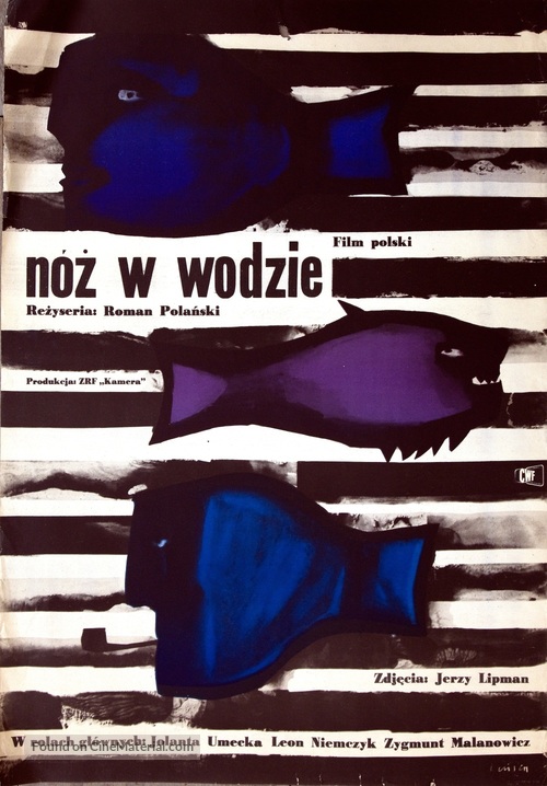 N&oacute;z w wodzie - Polish Movie Poster