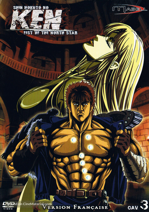 Shin Hokuto no Ken - French DVD movie cover