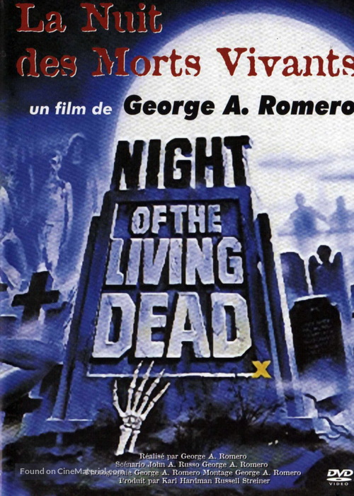 Night of the Living Dead - French DVD movie cover