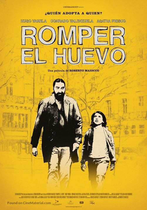 Romper el Huevo - Argentinian Movie Poster