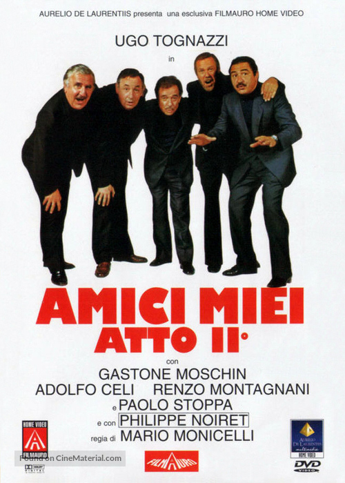 Amici miei atto II - Italian DVD movie cover