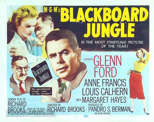 Blackboard Jungle - Movie Poster