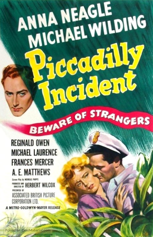 Piccadilly Incident - Movie Poster