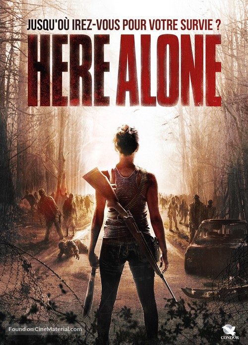 Here Alone - French DVD movie cover
