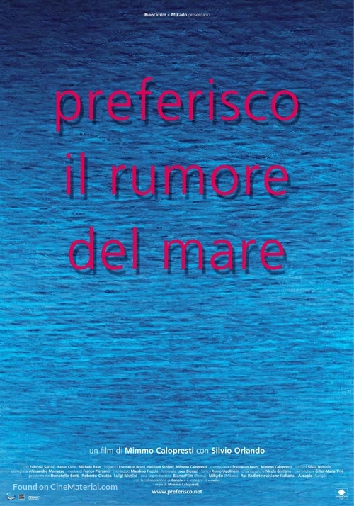 Preferisco il rumore del mare - Italian Movie Poster