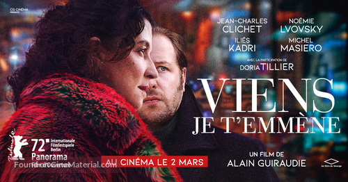 Viens je t&#039;emm&egrave;ne - French poster