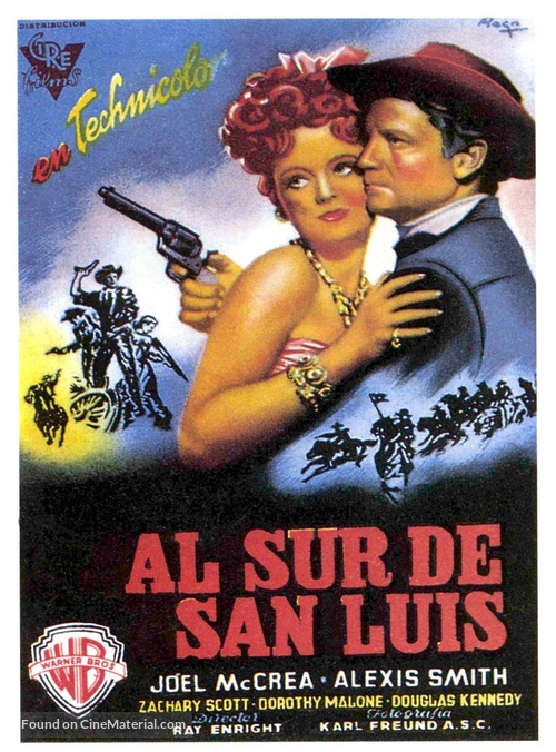 South of St. Louis - Spanish Movie Poster