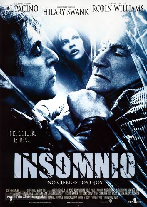 Insomnia - Spanish Movie Poster