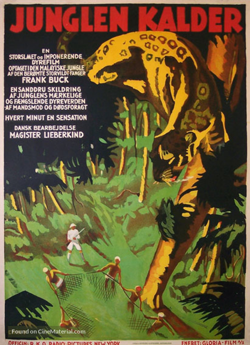Wild Cargo - Danish Movie Poster