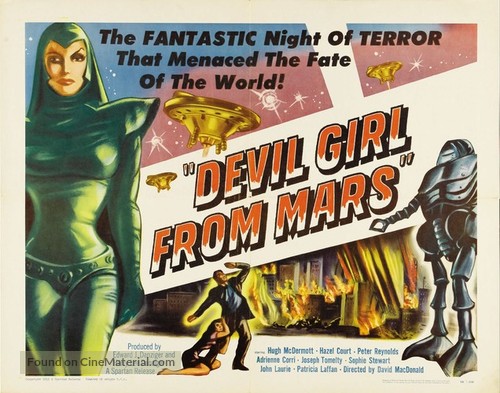 Devil Girl from Mars - Movie Poster