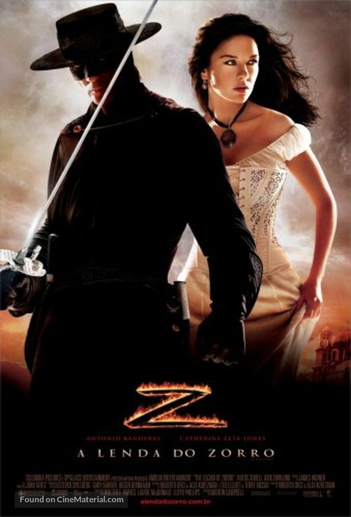 The Legend of Zorro - Brazilian Movie Poster