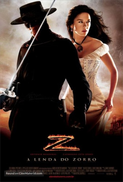 The Legend of Zorro - Brazilian Movie Poster