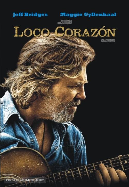 Crazy Heart - Argentinian DVD movie cover