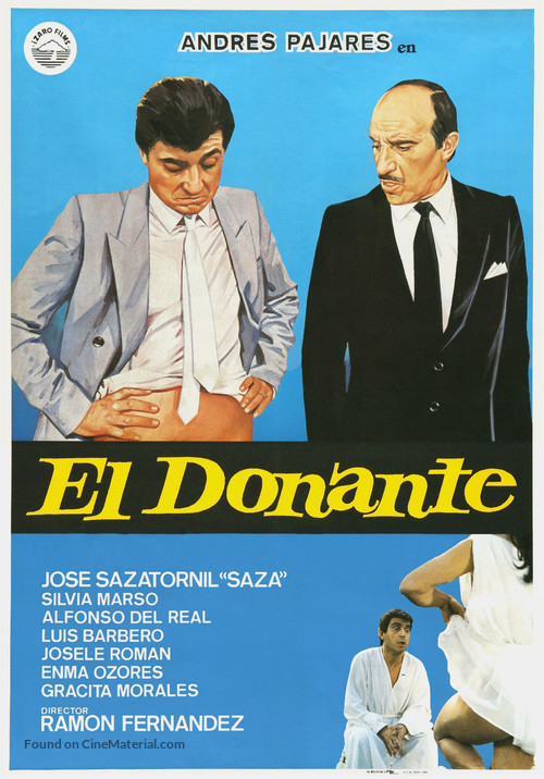 Donante, El - Spanish Movie Poster