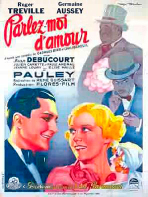 Parlez-moi d&#039;amour - French Movie Poster