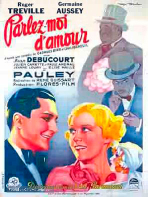 Parlez-moi d&#039;amour - French Movie Poster