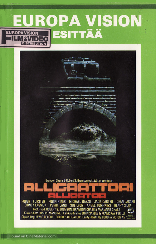 Alligator - Finnish Movie Cover