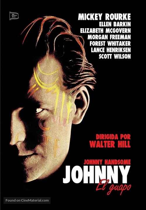 Johnny Handsome - Spanish DVD movie cover