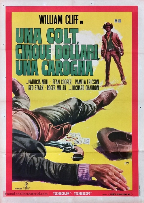 La vuelta del Mexicano - Italian Movie Poster