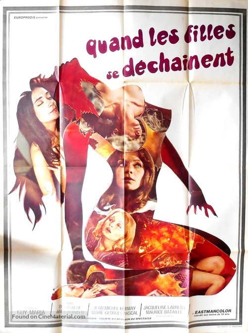 Quand les filles se d&eacute;cha&icirc;nent - French Movie Poster