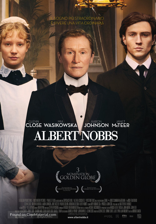 Albert Nobbs - Italian Movie Poster