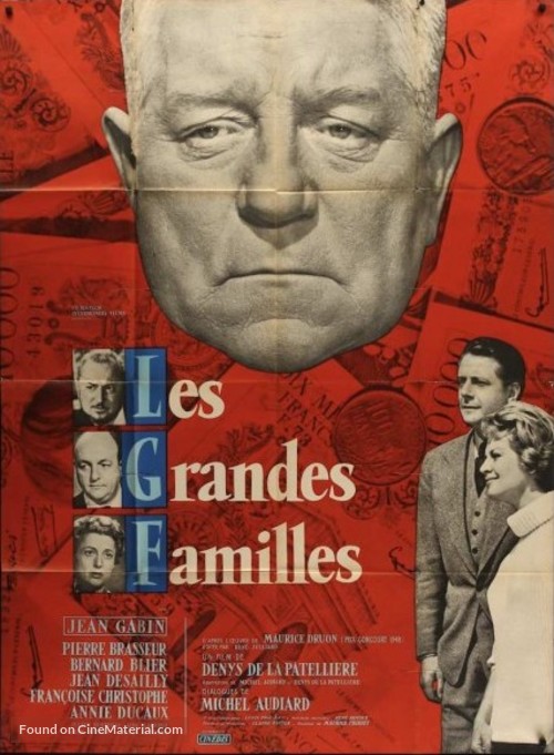 Les grandes familles - French Movie Poster