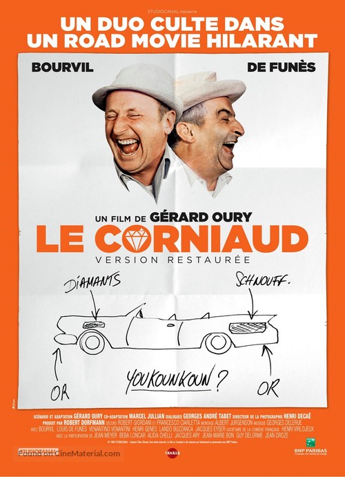Corniaud, Le - French Re-release movie poster