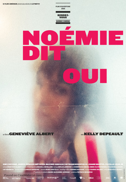 No&eacute;mie dit oui - Canadian Movie Poster