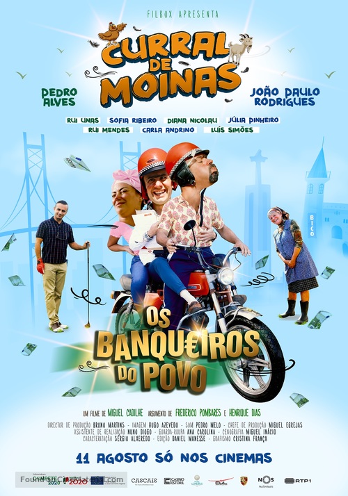 Curral de Moinas - Os Banqueiros do Povo - Portuguese Movie Poster