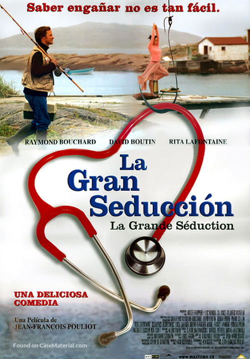 La grande s&eacute;duction - Mexican Movie Poster
