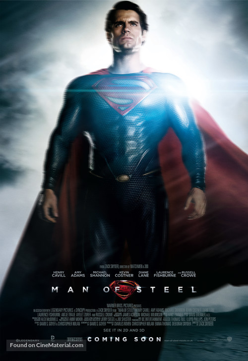 Man of Steel - British Movie Poster
