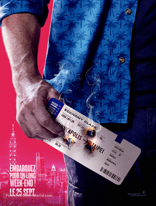 Weekend in Taipei - French Movie Poster